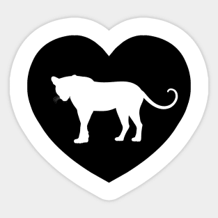 Leopard Love | I Heart... Sticker